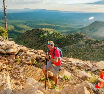 Josh Frewin at Mogollon Monster 100
